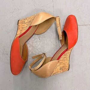 Clark’s Artisan wedges with ankle straps
